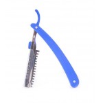 Brici pentru tuns si filat, cu maner din plastic + 1 lama lata cadou BRC01 Brici pentru tuns si filat, cu maner din plastic + 1 lama lata cadou BRC01